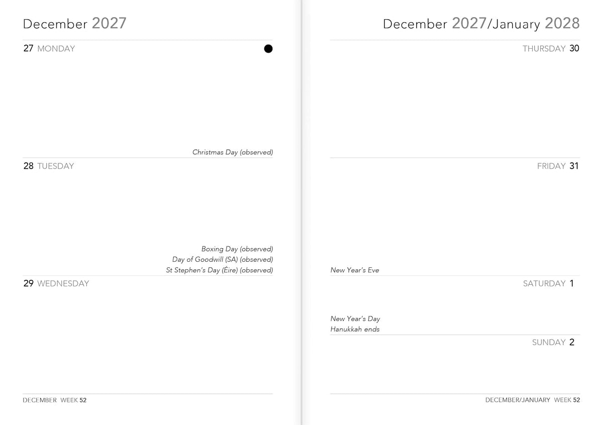 Blumenelfen Taschenkalender 2027