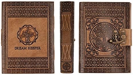 Leder-Notizbuch „Baum des Lebens“
