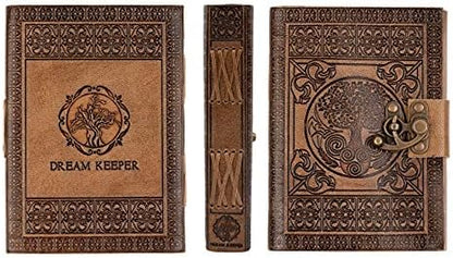 Leder-Notizbuch „Baum des Lebens“