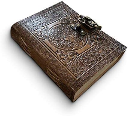 Leder-Notizbuch „Baum des Lebens“