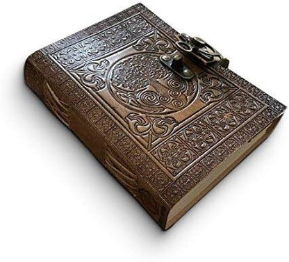 Leder-Notizbuch „Baum des Lebens“