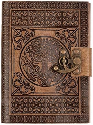 Leder-Notizbuch „Baum des Lebens“
