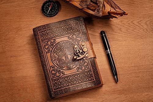 Leder-Notizbuch „Baum des Lebens“