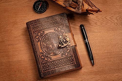 Leder-Notizbuch „Baum des Lebens“