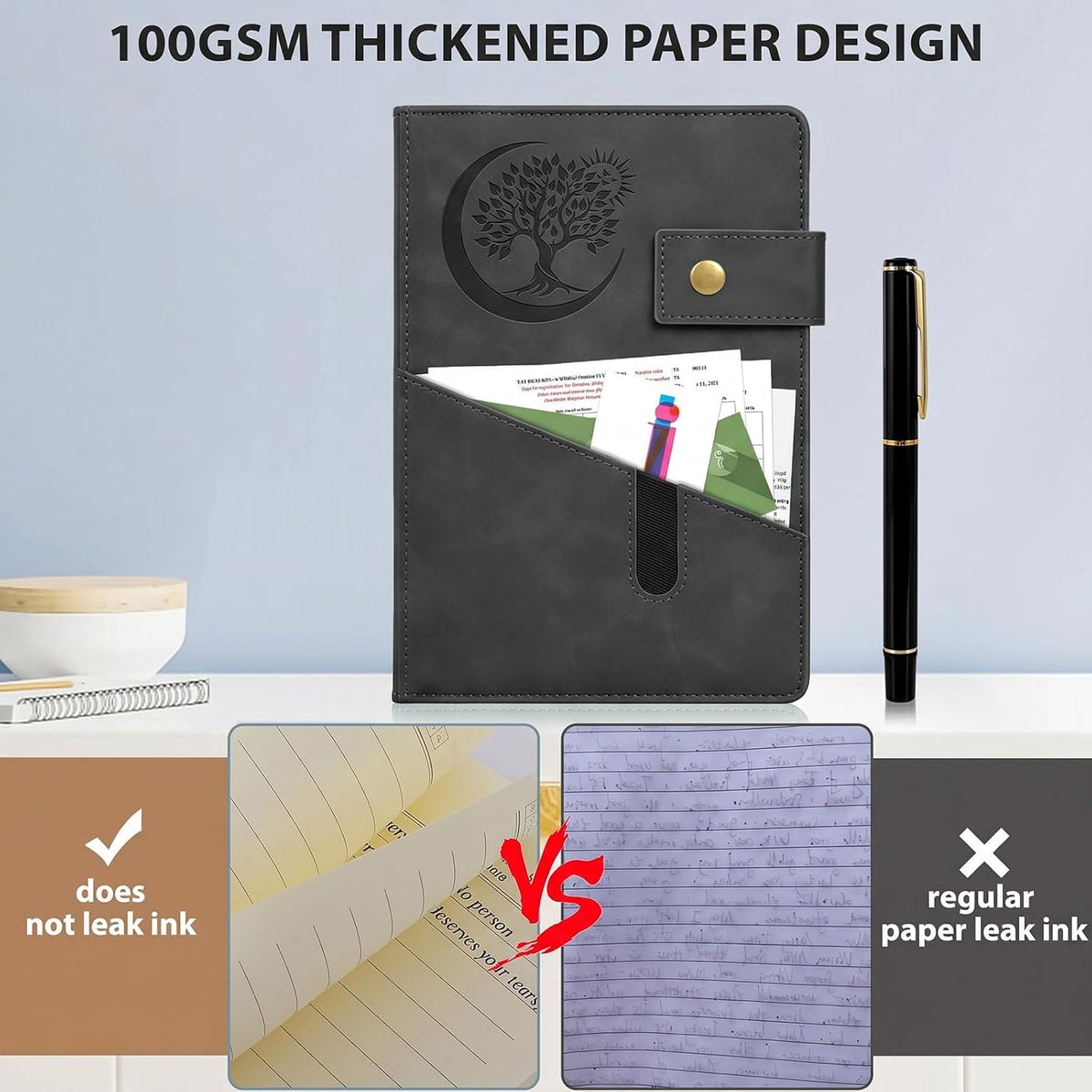 Black Journal & Pen Set