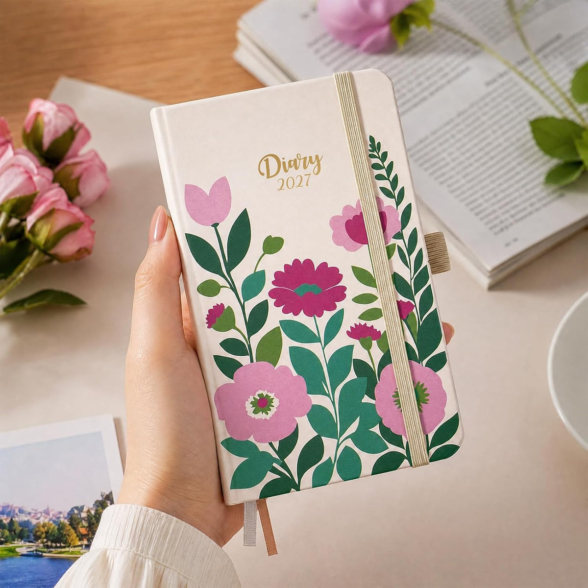 Blumiger Taschenkalender 2027