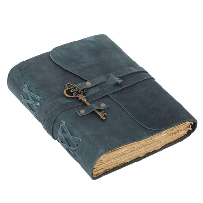Vintage Key Leather Journal