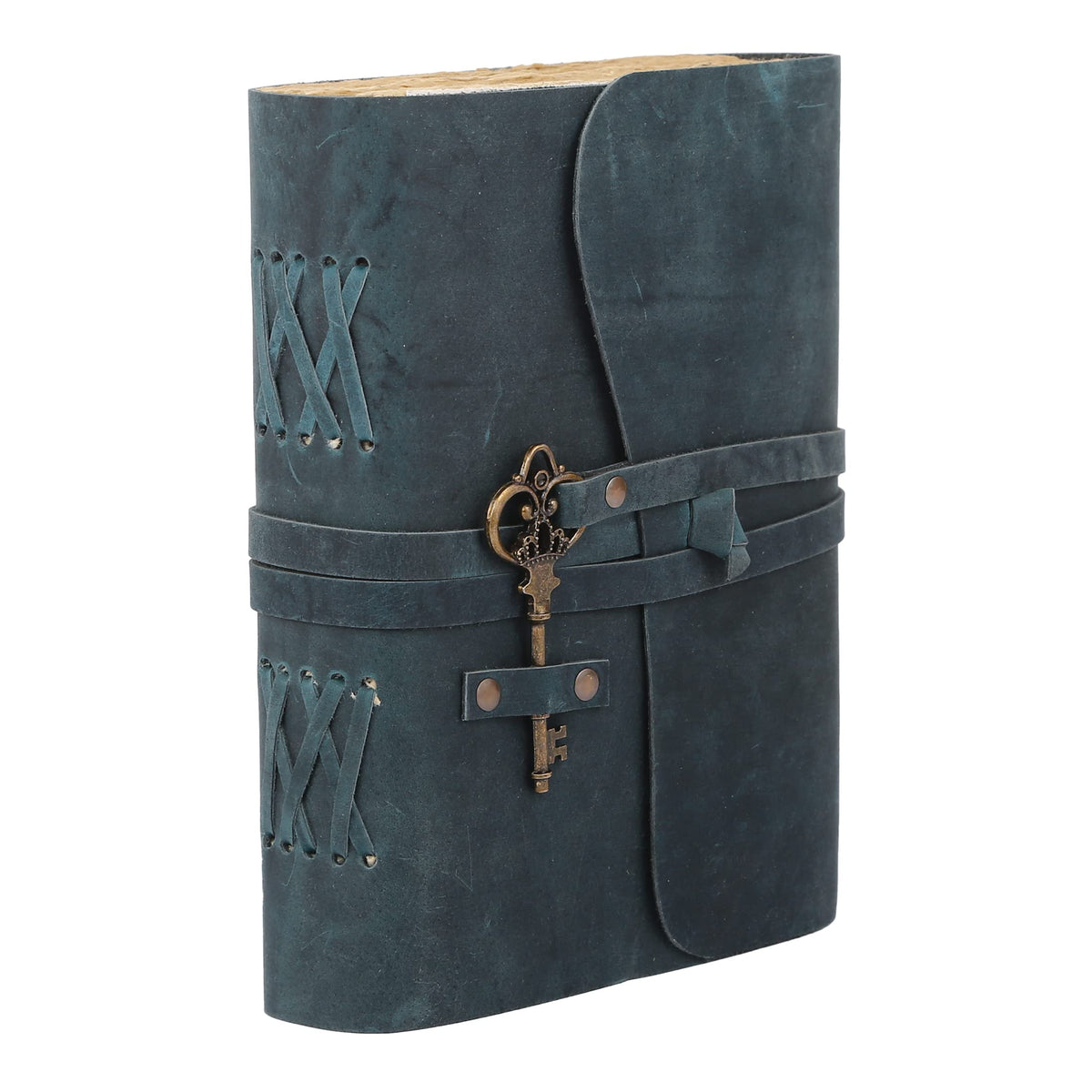 Vintage Key Leather Journal