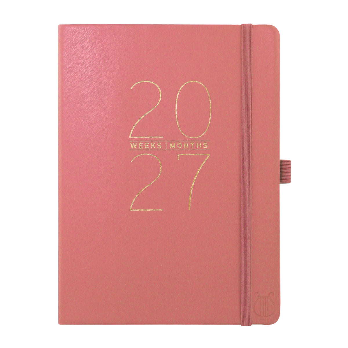 18-Monats-Planer 2026–27 in Mauve