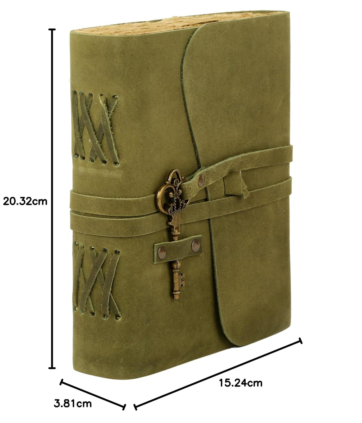 Vintage Key Leather Journal