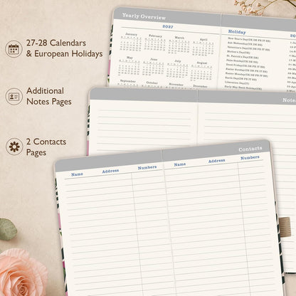 Blumiger Taschenkalender 2027