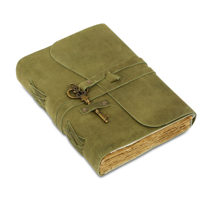 Vintage Key Leather Journal