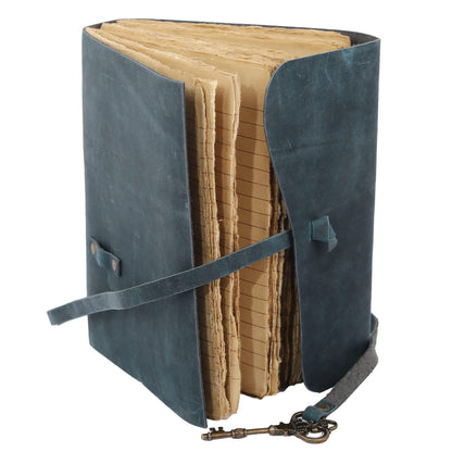 Vintage Key Leather Journal