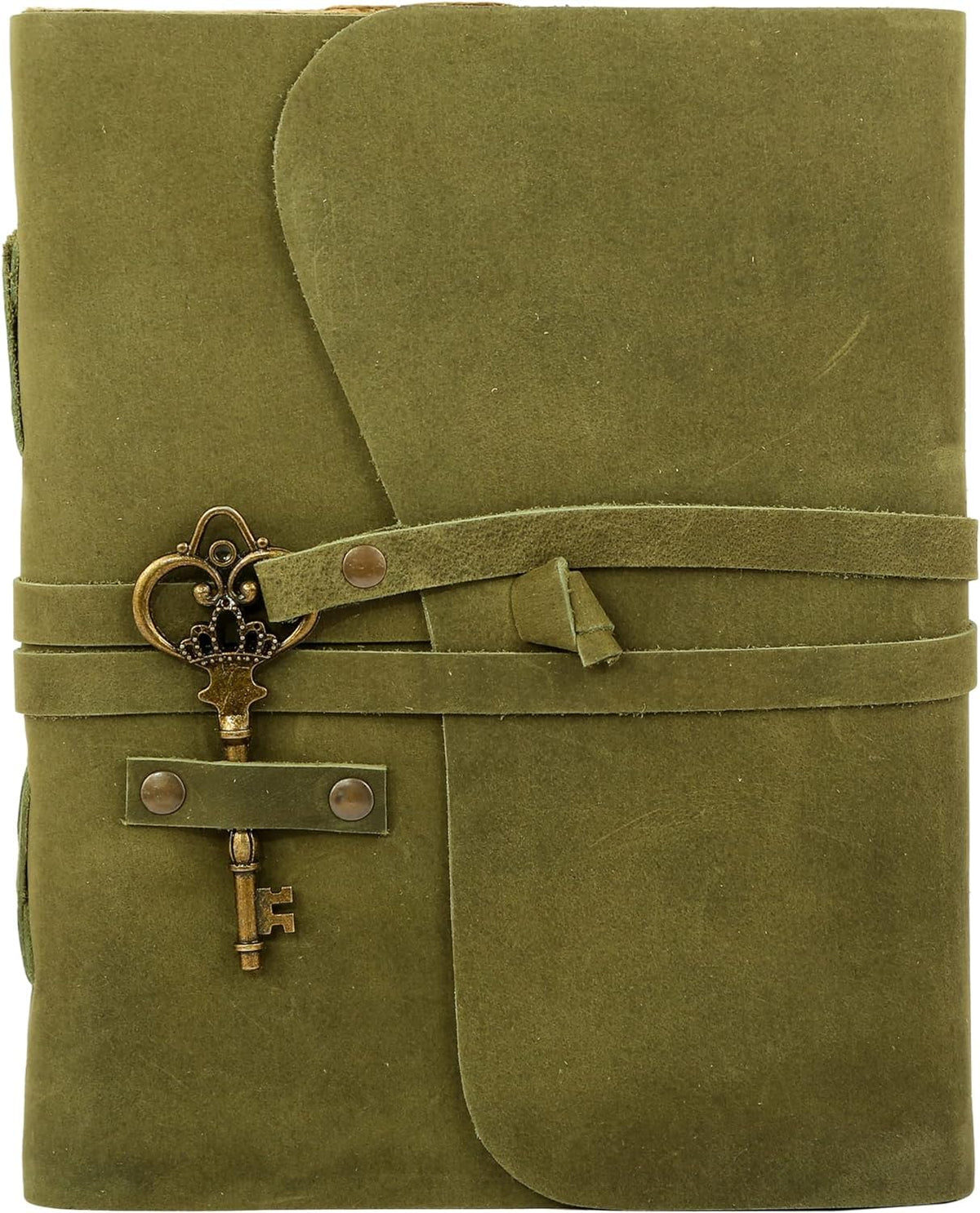 Vintage Key Leather Journal