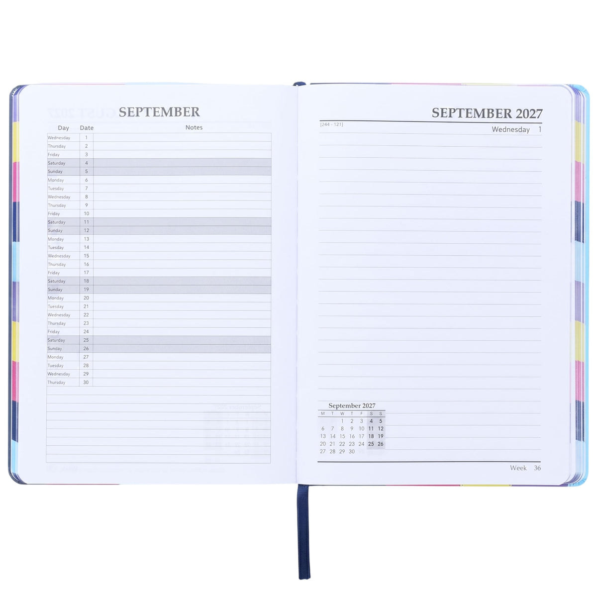 Bird Day-a-Page Diary 2027