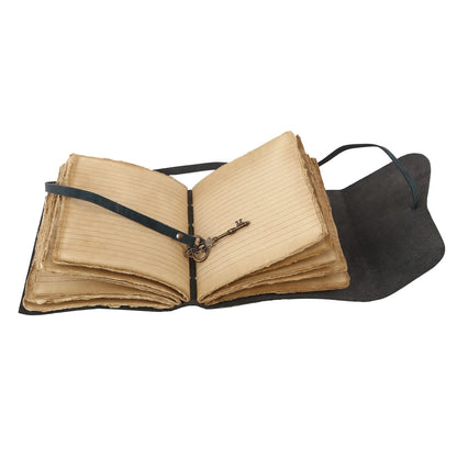 Vintage Key Leather Journal