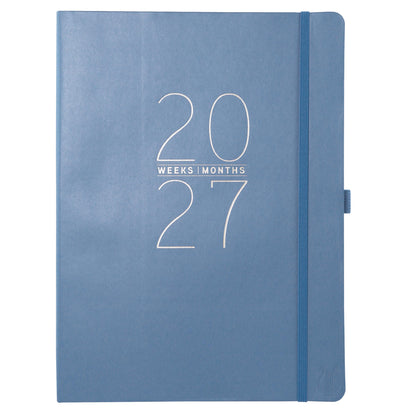 18-Monats-Planer 2026–27 in Mauve