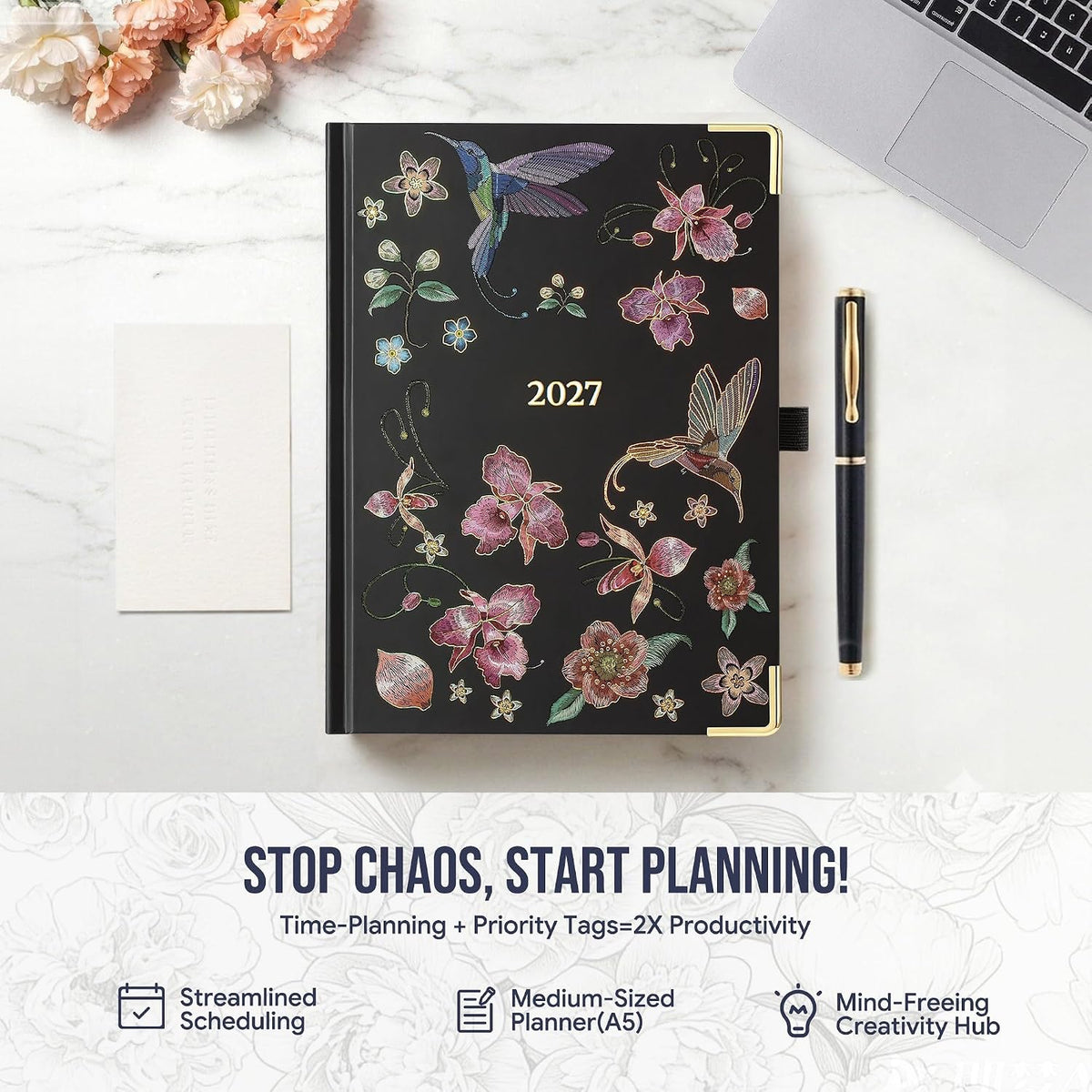 2027 Weekly Diary – Colour & Layout Options