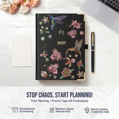 2027 Weekly Diary – Colour & Layout Options