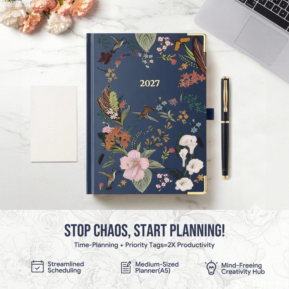 2027 Weekly Diary – Colour & Layout Options