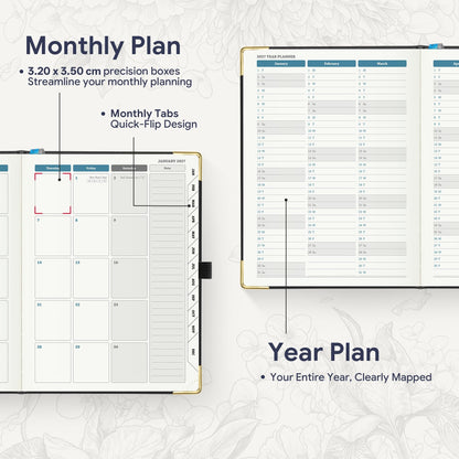 2027 Weekly Diary – Colour & Layout Options
