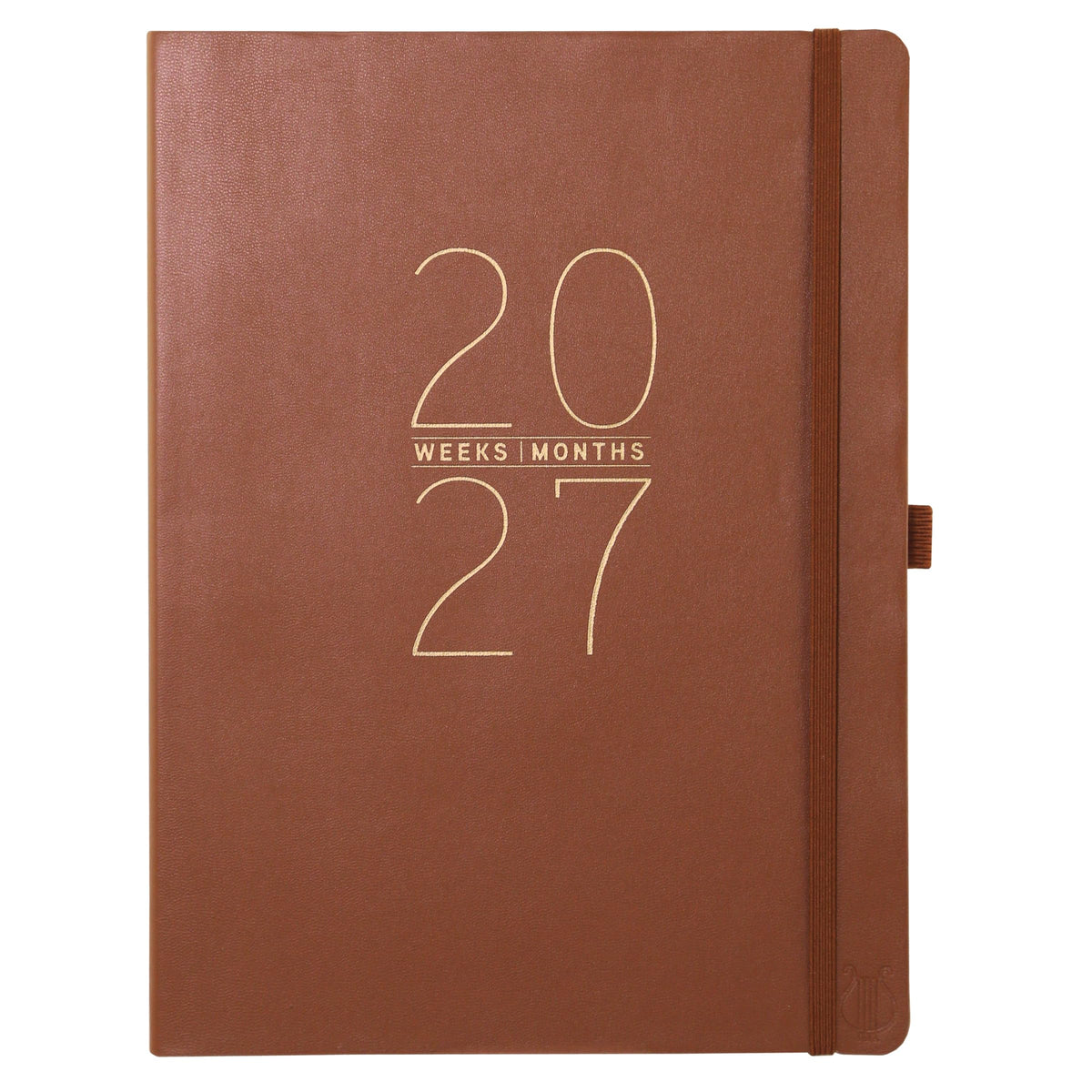 18-Monats-Planer 2026–27 in Mauve