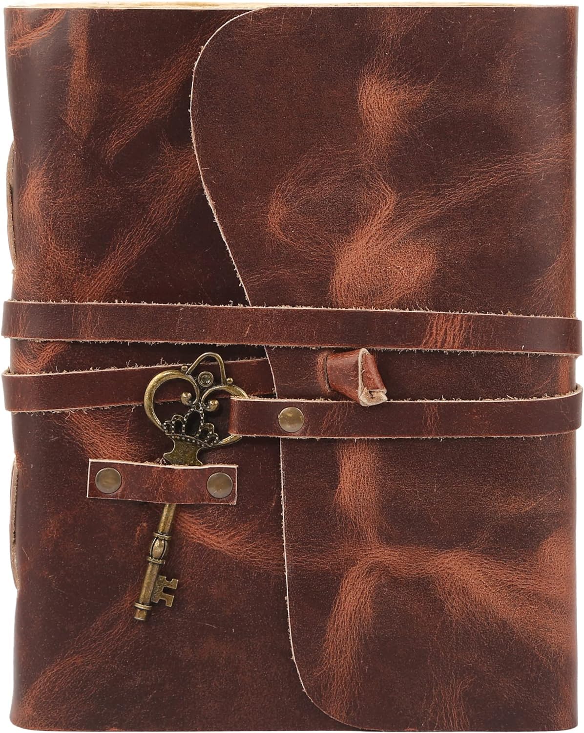 Vintage Key Leather Journal