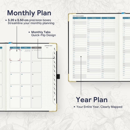 2027 Weekly Diary – Colour & Layout Options