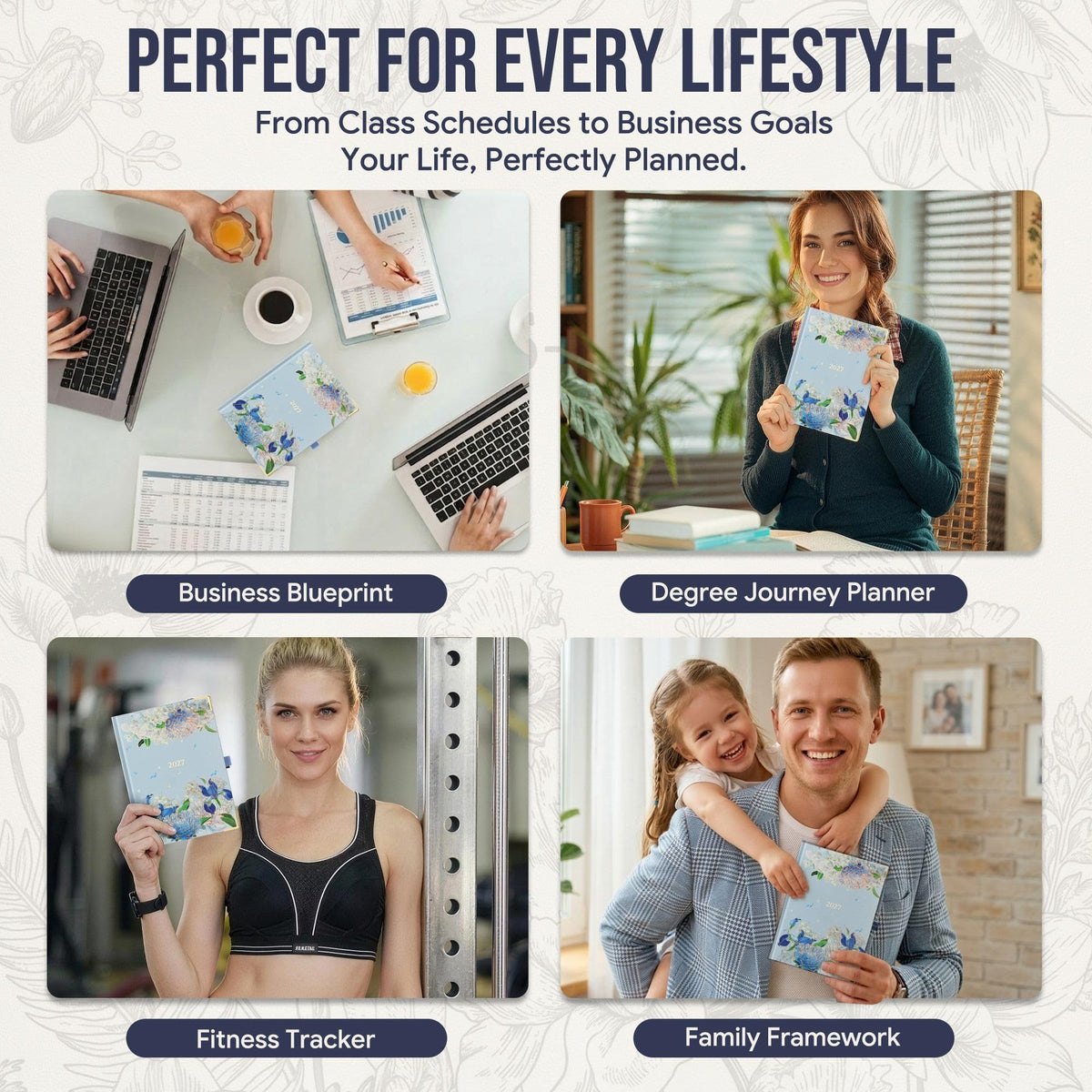 2027 Weekly Diary – Colour & Layout Options