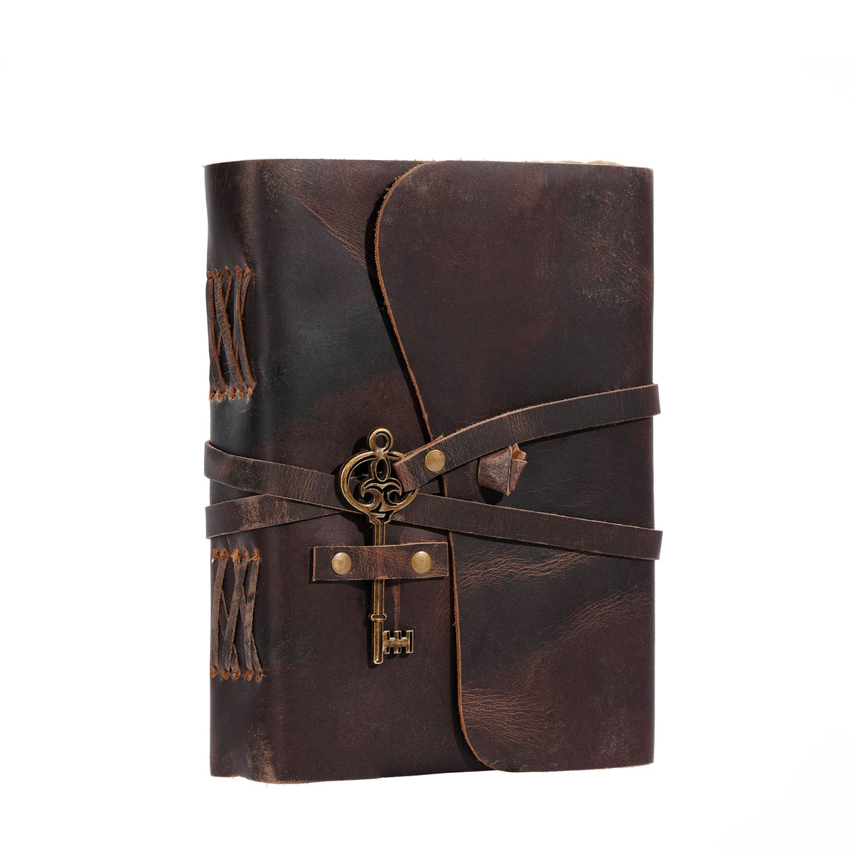 Vintage Key Leather Journal