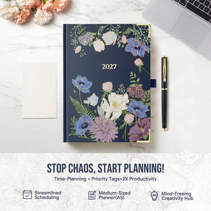 2027 Weekly Diary – Colour & Layout Options