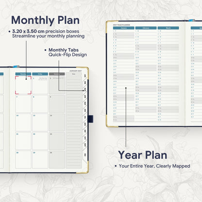 2027 Weekly Diary – Colour & Layout Options