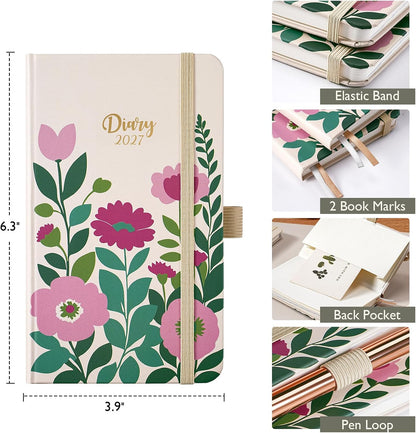 Blumiger Taschenkalender 2027