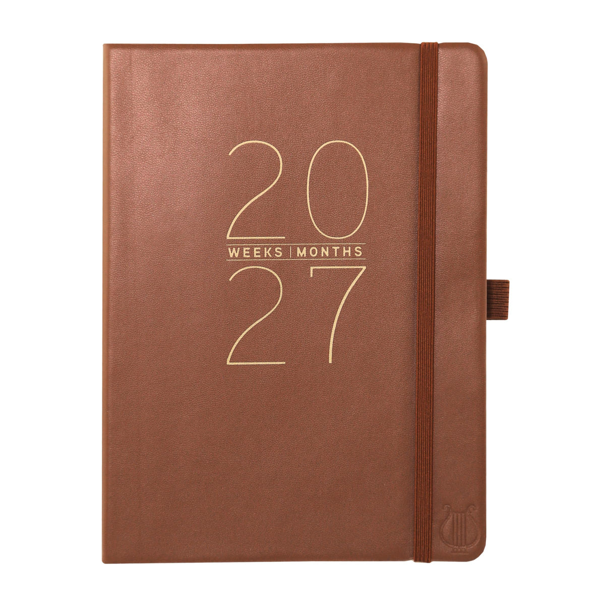 18-Monats-Planer 2026–27 in Mauve