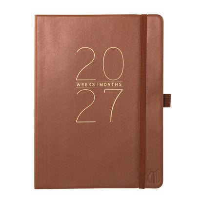 18-Monats-Planer 2026–27 in Mauve